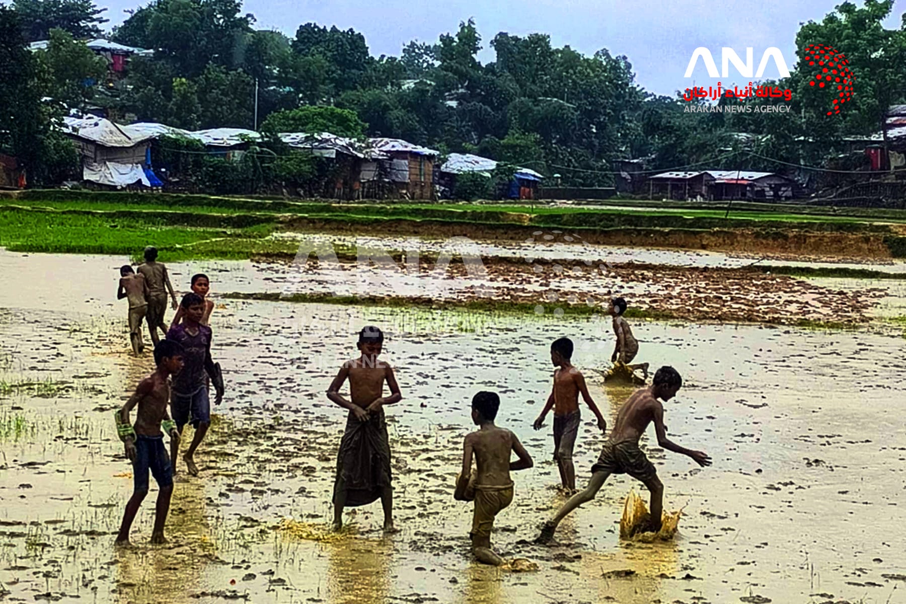 Football Brings Rohingya Boys Moments of Joy Amid Harsh Refugee Conditions