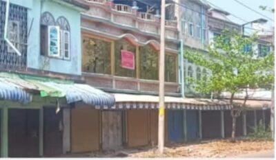 A civilian's house seized by the AA in Ward 4, Maungdaw (Image: Social Media)