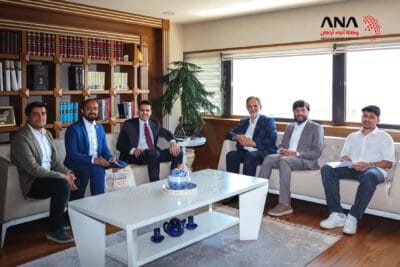 Arakan Humanitarian Association's visit to TIKA in Ankara (Image: ANA)