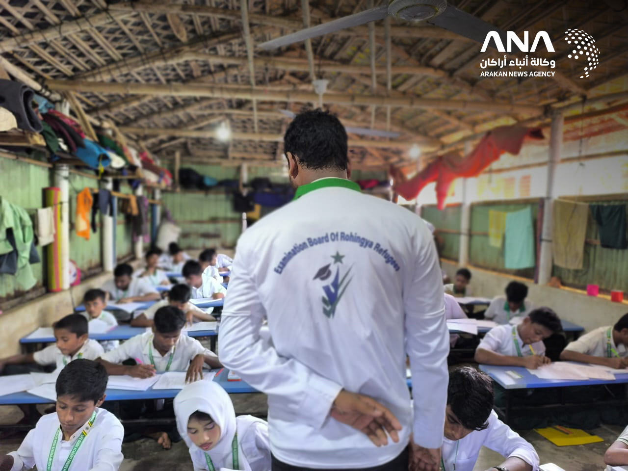 Rohingya Students Sit for First Historic Exams in Bangladesh Camps Since 2017