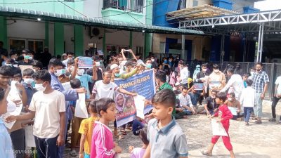 Indonesia: Rohingya Refugees in Pekanbaru Hold Demonstration Demanding Decent Living Conditions